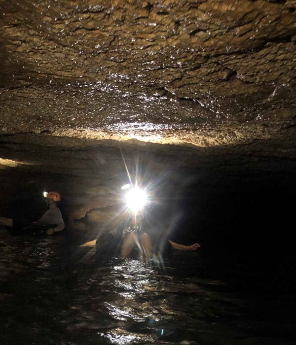 Cave Tubing Adventure: Exploring Beneath the Cave Ceiling in the Belize River Cave