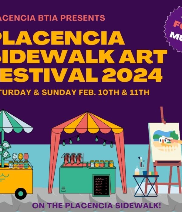 Placencia Sidewalk Art Festival 2024 Poster