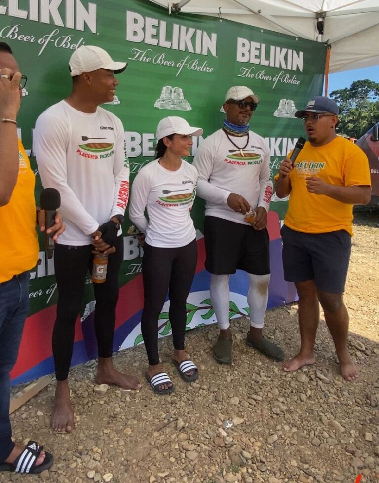 Placencia Paddlers Interview After the Race
