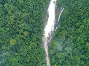 Davis falls deep in Belize rainforest