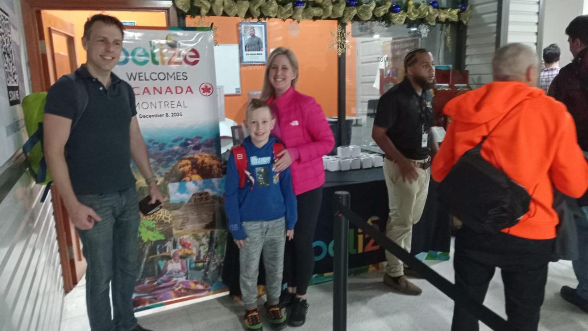 Montreal to Belize nonstop